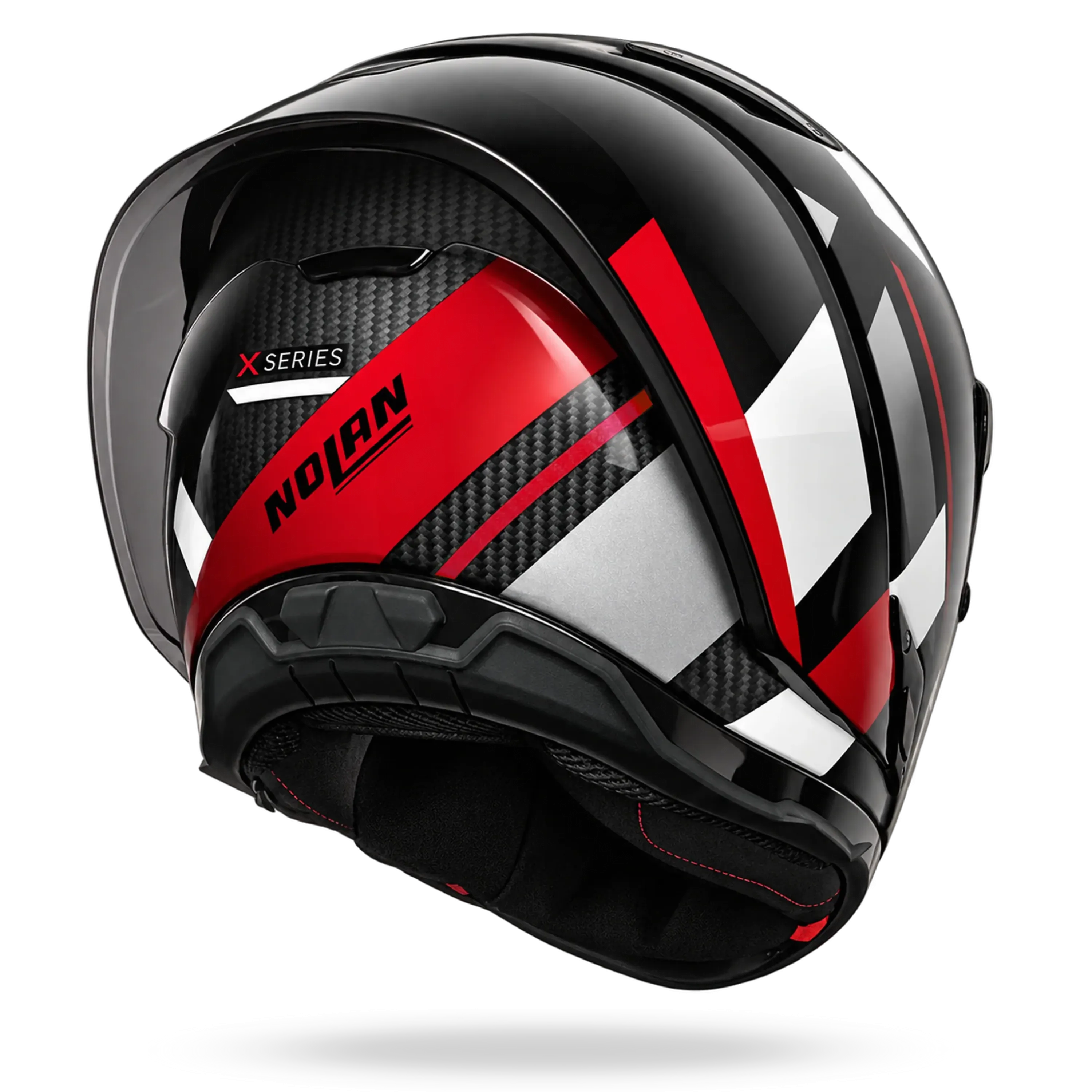 Nolan X-804RS Ultra Carbon "Cirota" in Rot Dekor