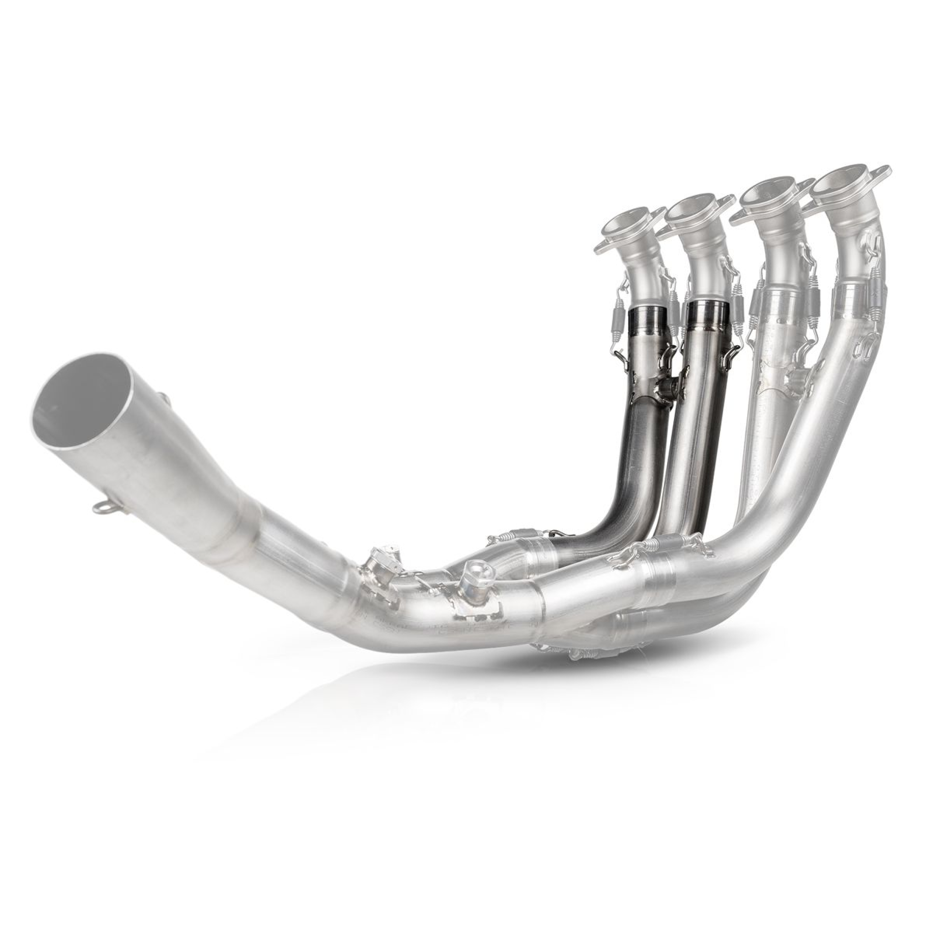 Akrapovic Krümmer Unterteil links, Titan, für M1000RR, ab 25-