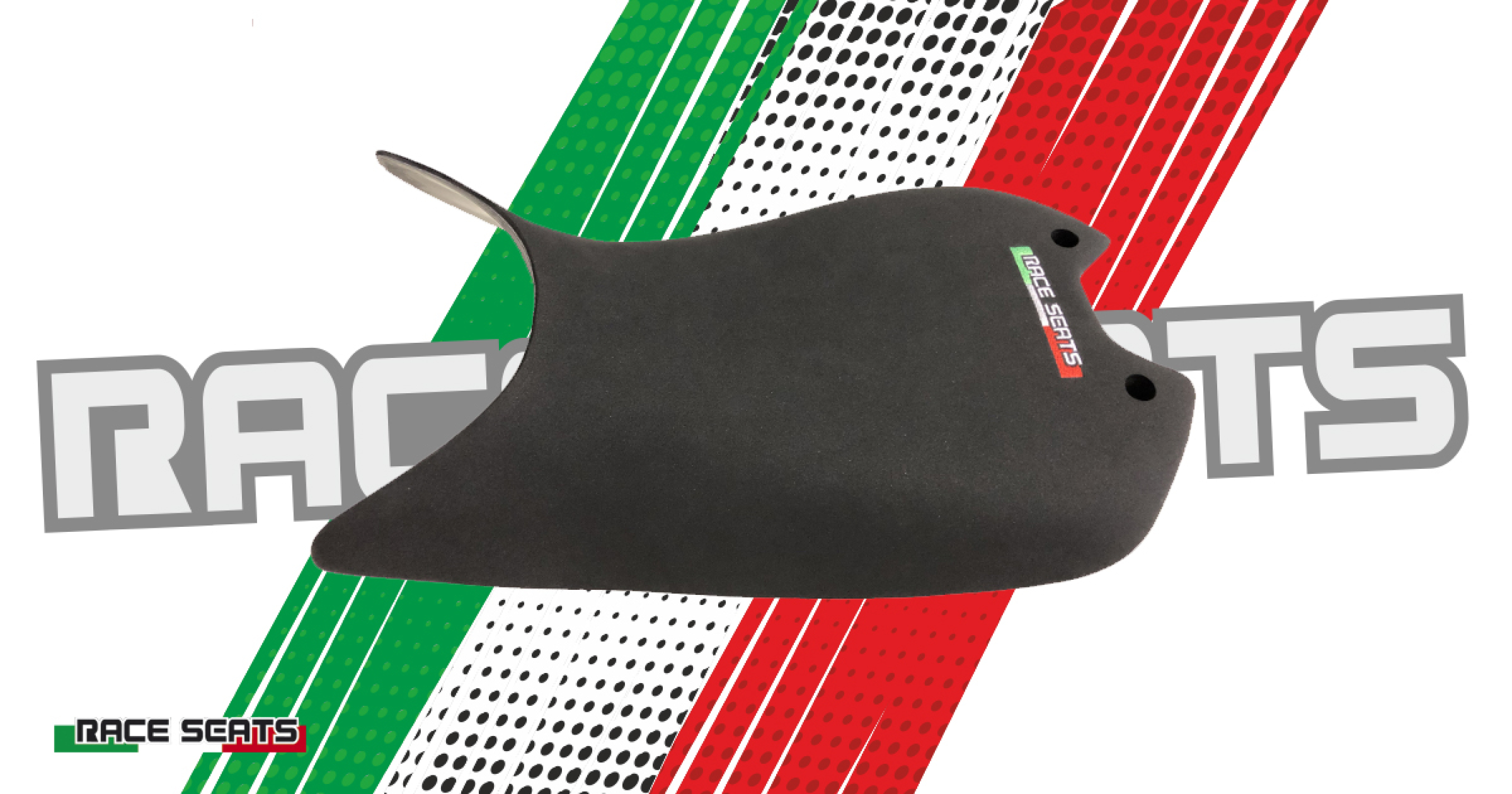 Raceseats Sitz für Ducati V4 / S / R / SP, Bj. 2022-2024, Neopren Line mit Carbonbasis