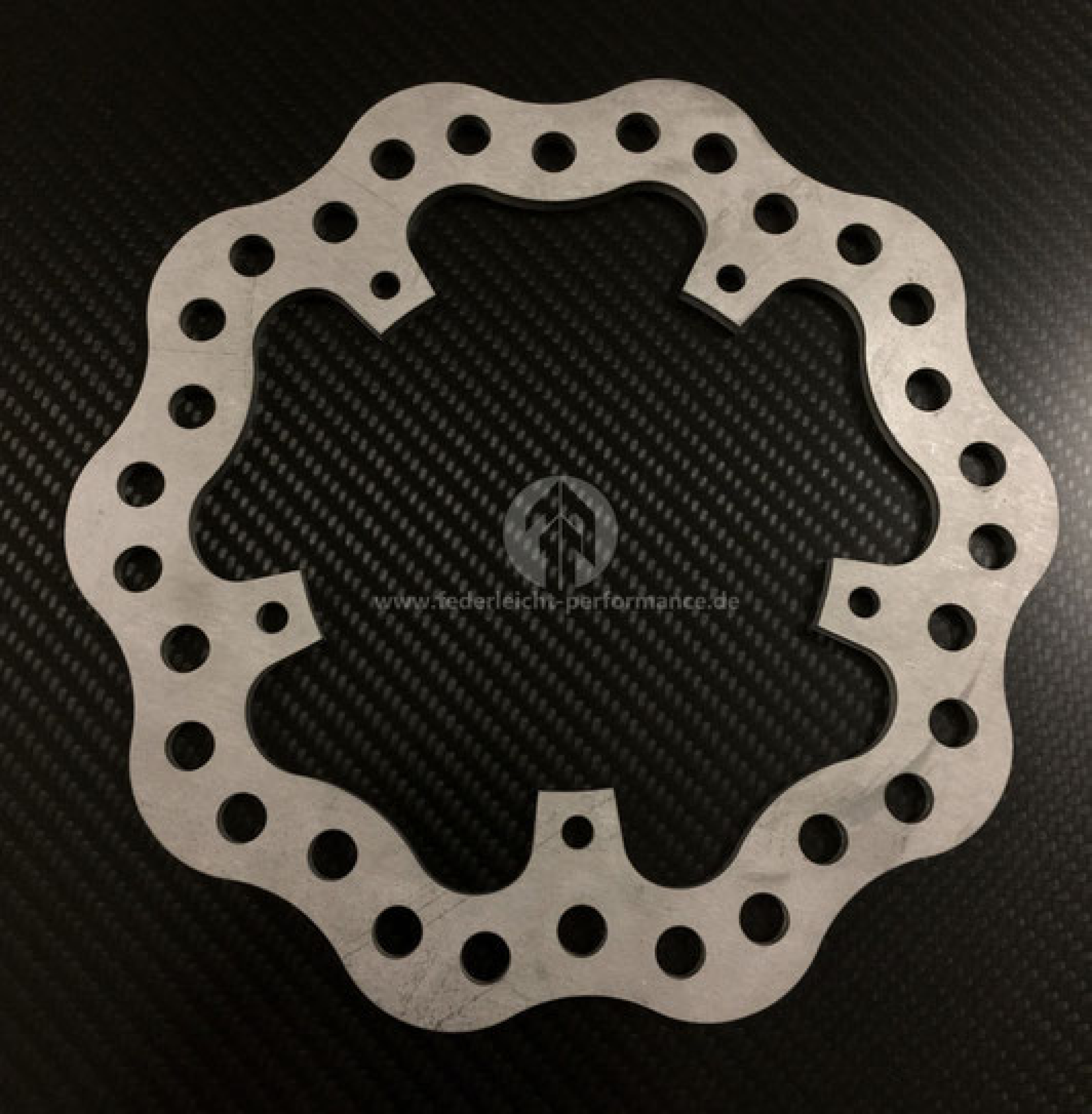 Bremsscheibe hinten aus Titan kompatibel mit BMW S1000RR & HP4