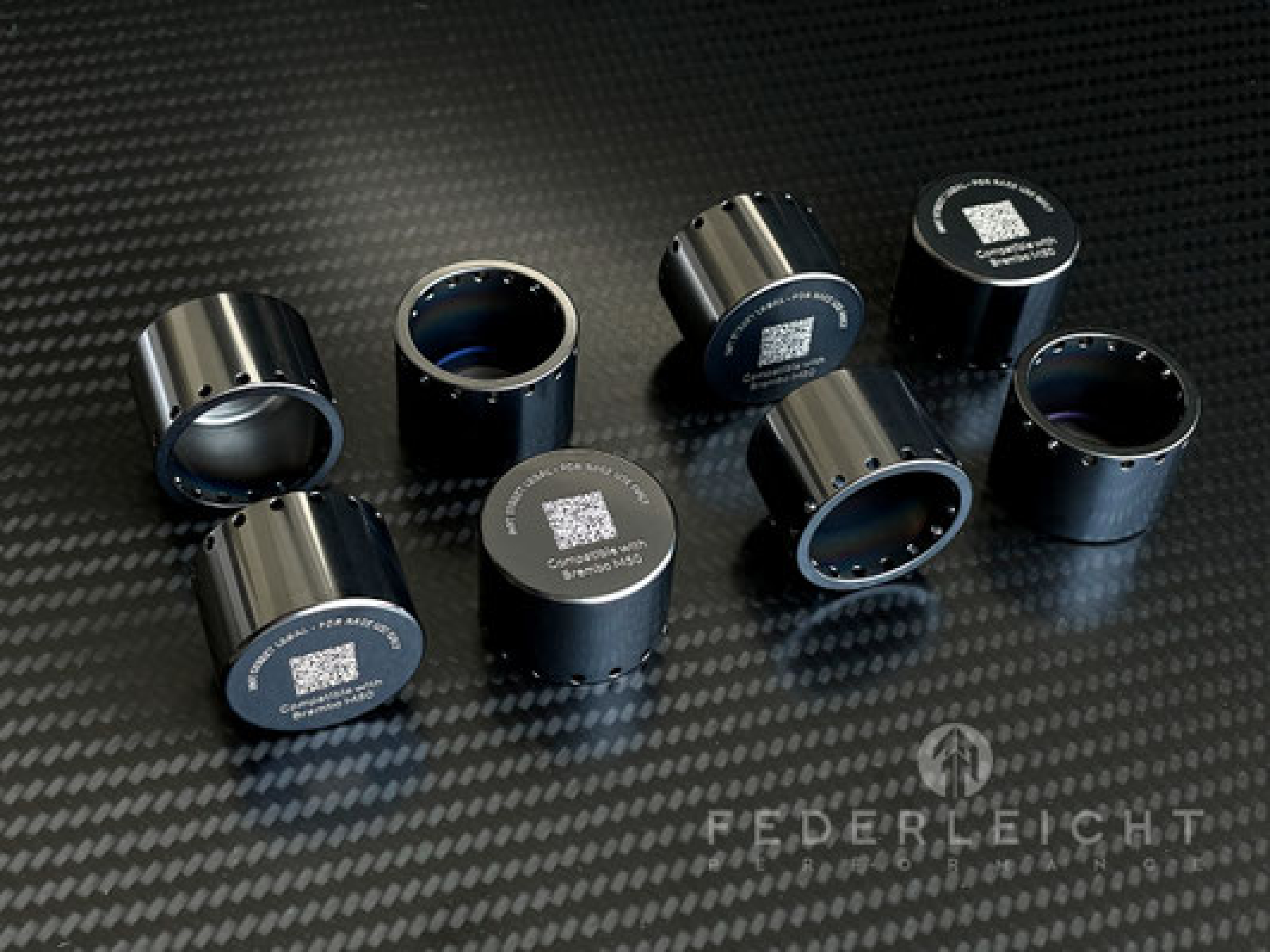 Federleicht Bremskolben aus Titan kompatibel mit Brembo M50 Bremszange (220A88510)