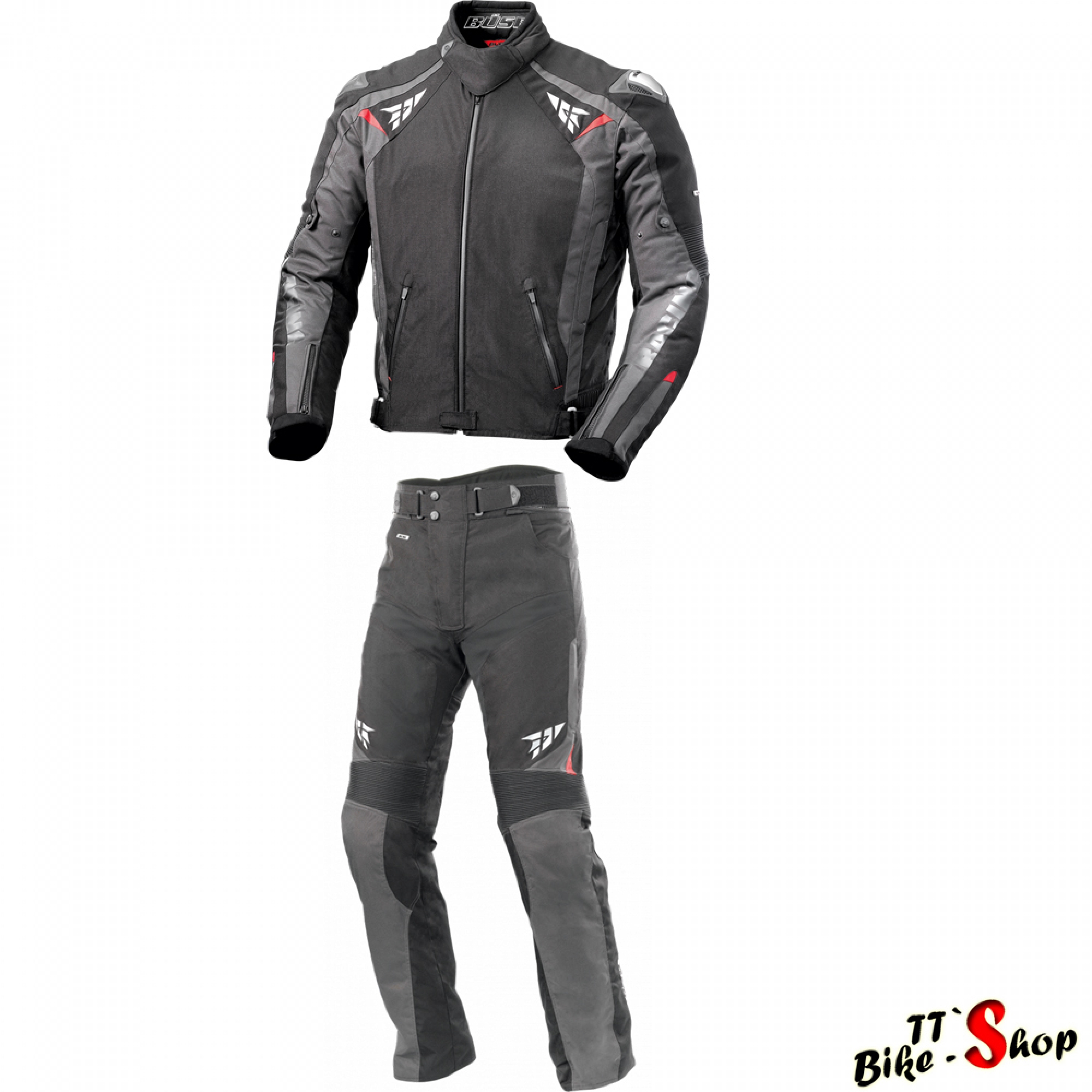 Büse "Racing" sportliche Textilkombi
