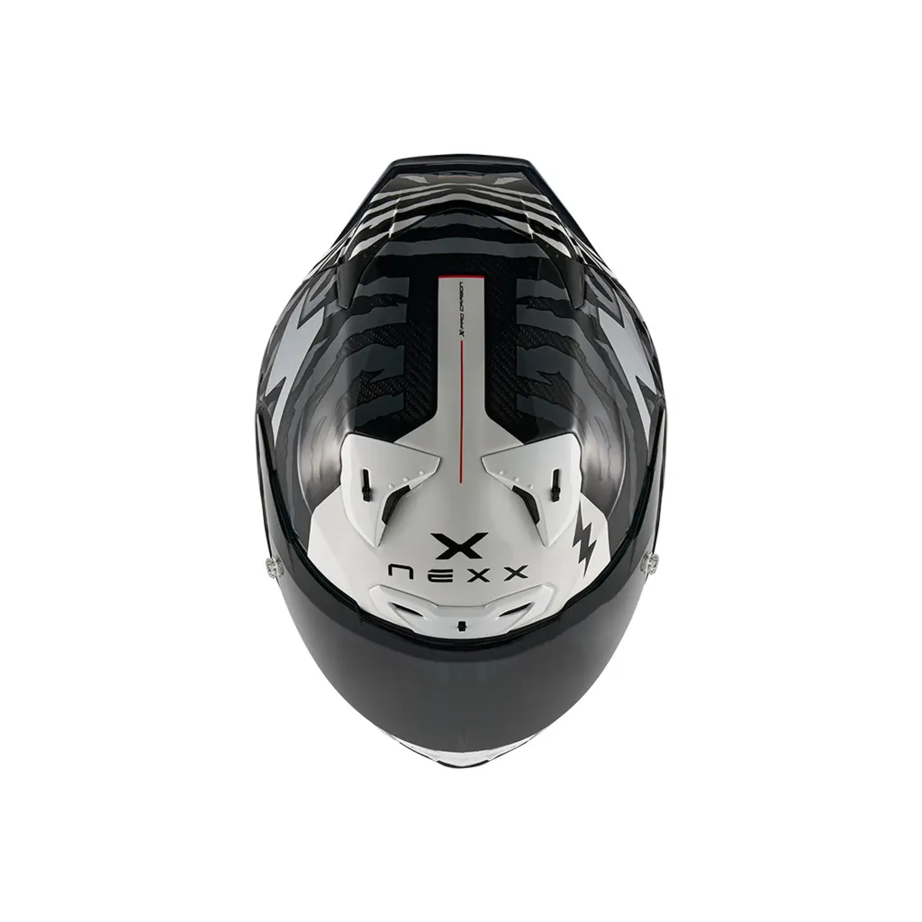 Nexx X.R3R "Ziger" helmet in black-white