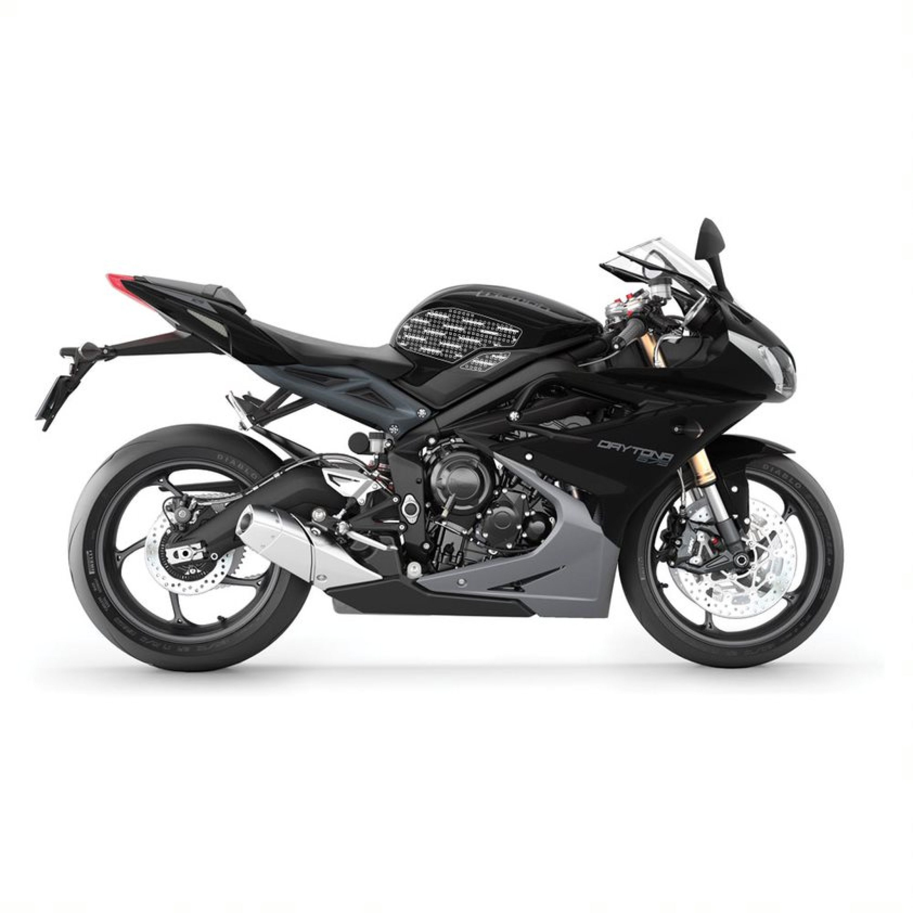 Stompgrip für Triumph Daytona 675 / R + 765, Bj. 13-18 + Moto 2 2019-20