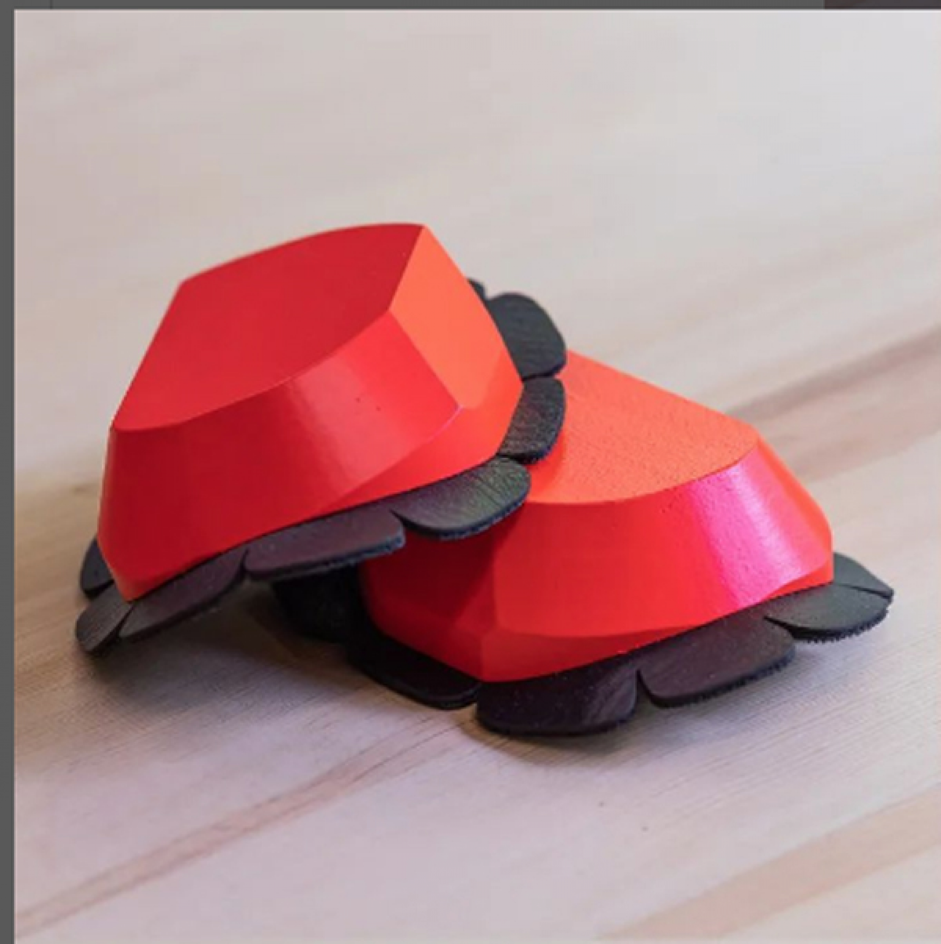 SK Sliders Knieschleifer in Neonrot