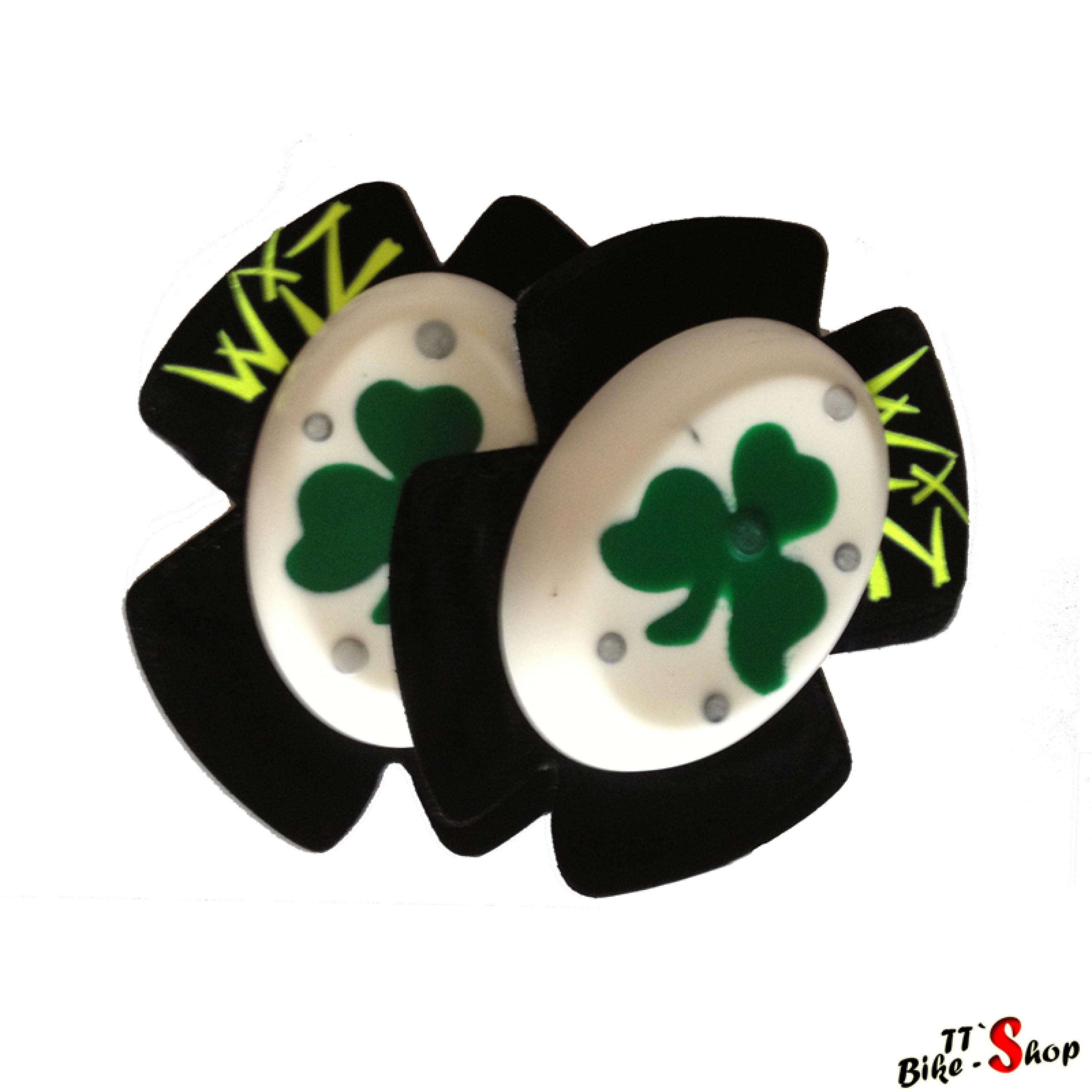 Wiz Knieschleifer, Shamrock in Weiß-Grün - Sparky, Kleeblatt