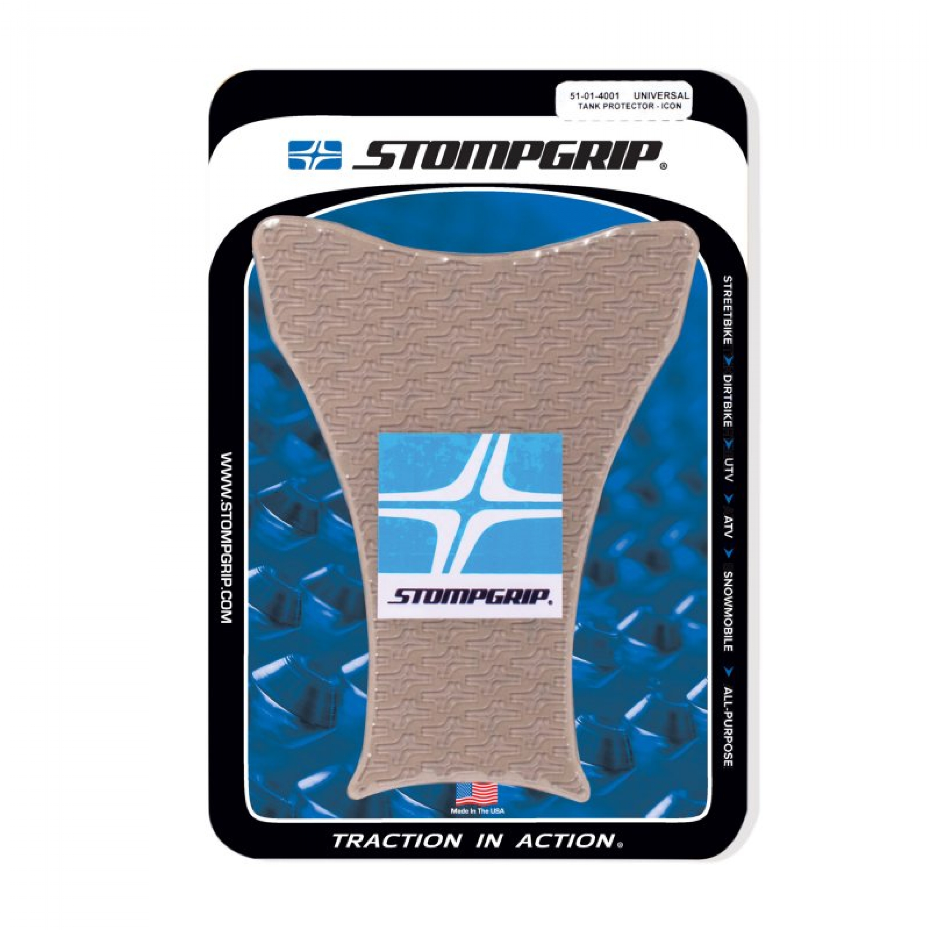 Stompgrip Tankpad "Icon" in 189x145mm