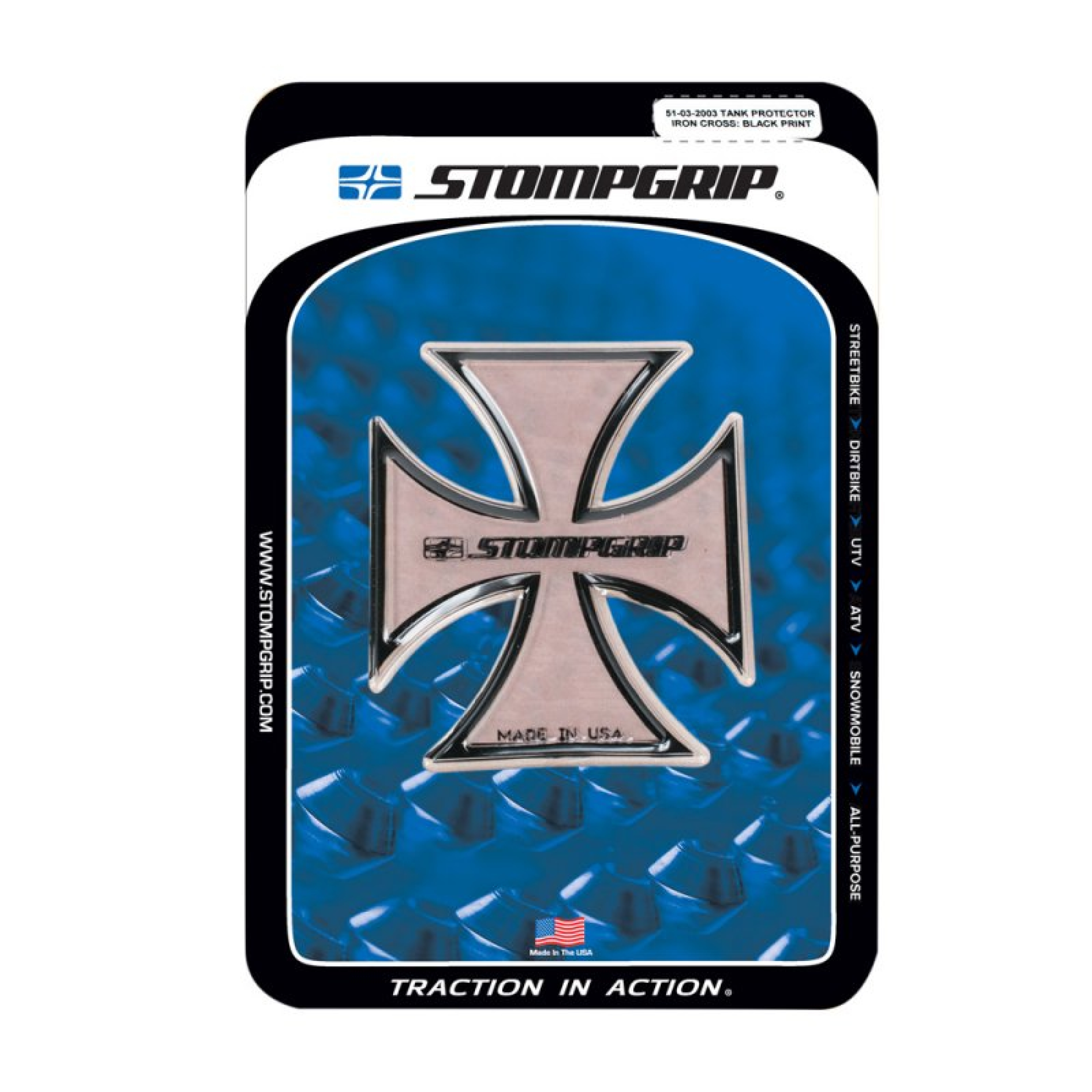 Stompgrip Tankpad "Cross"