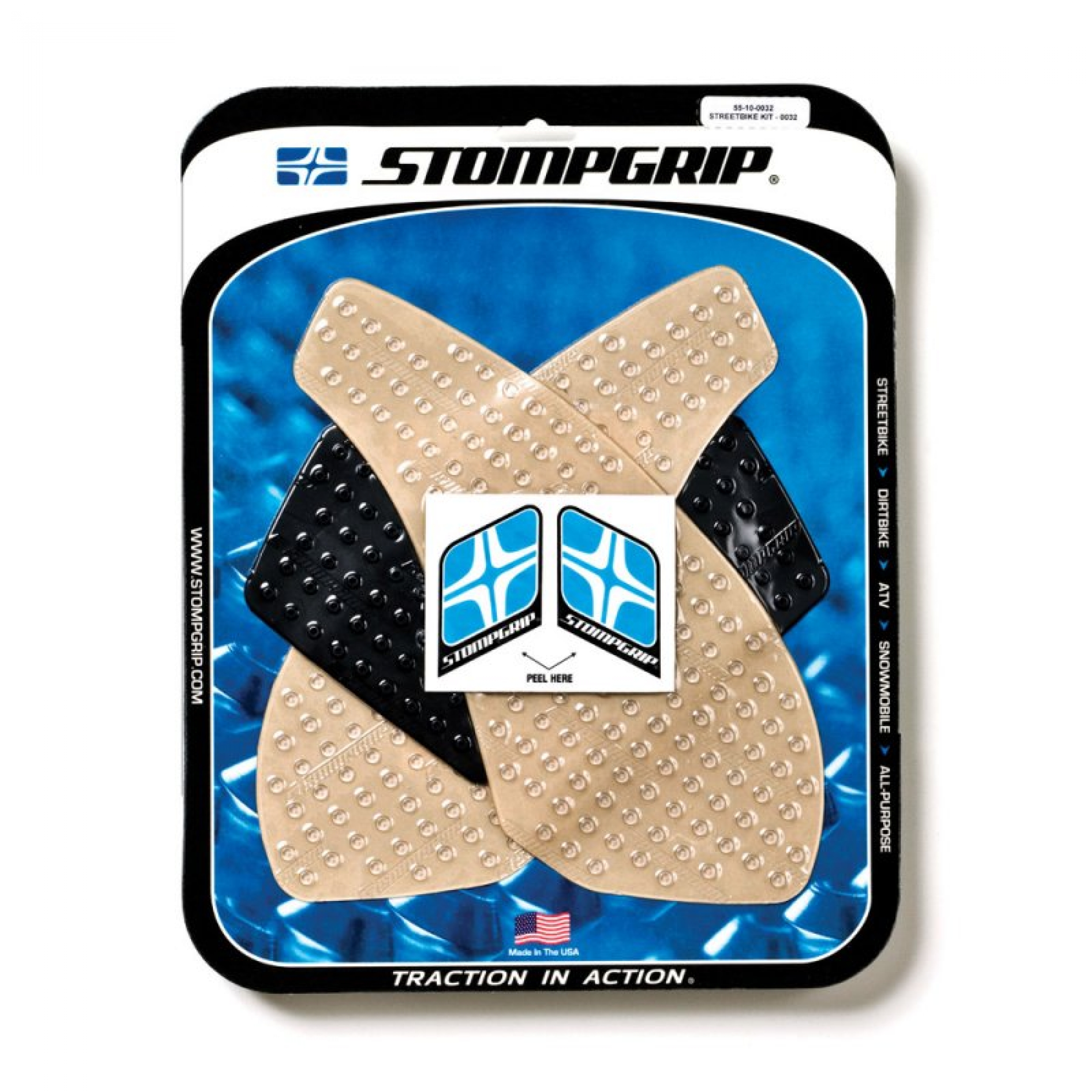 Stompgrip for Kawasaki ZX-6R / RR, 07-08