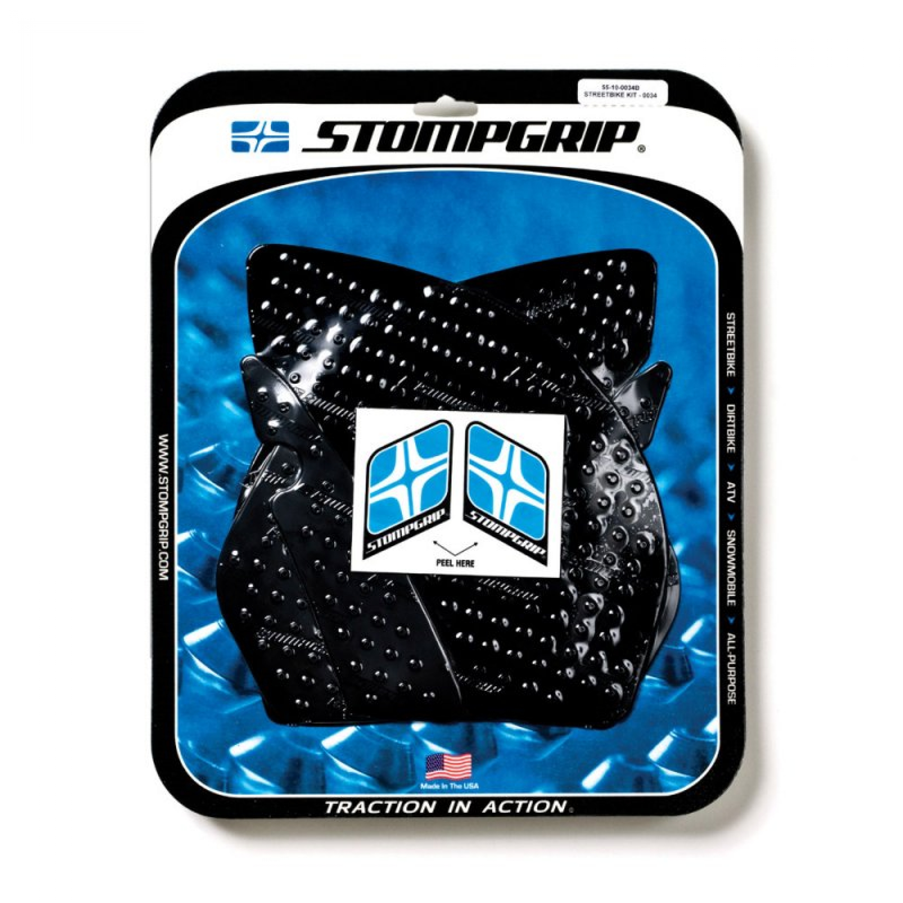 Stompgrip for Kawasaki ZX-10R, 08-10