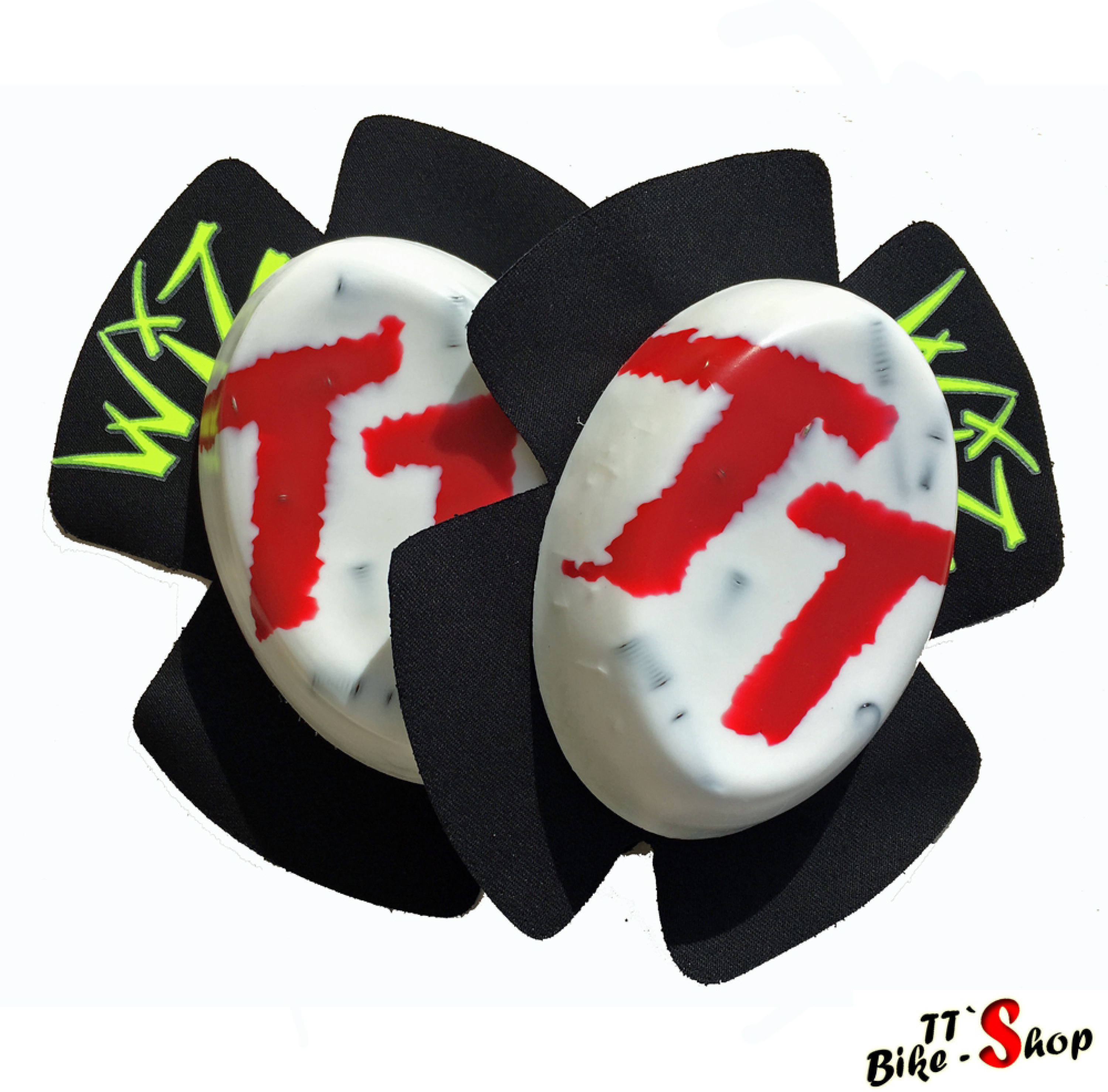 Wiz kneeslider TT in White-Red - Sparky