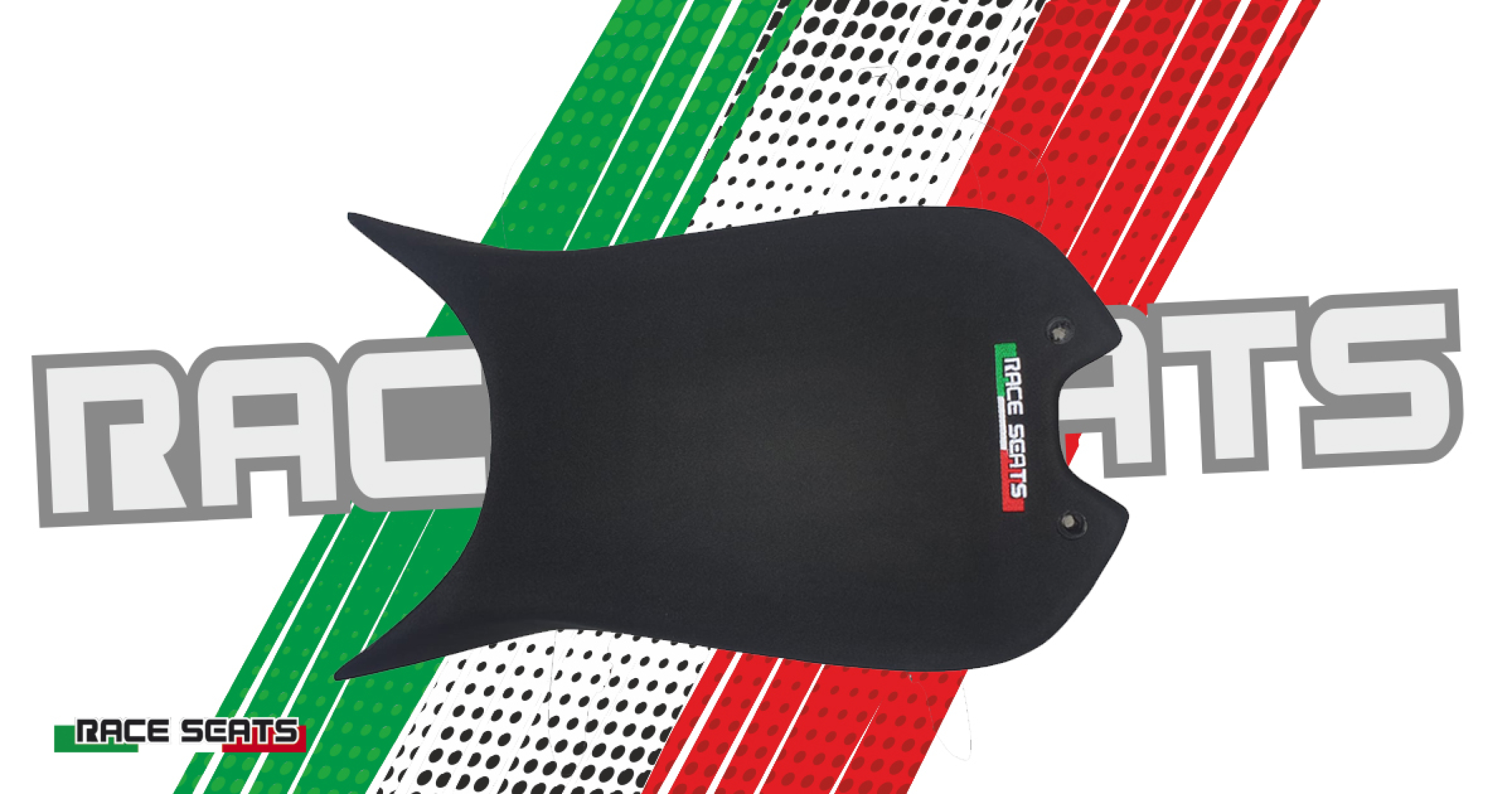 Raceseats Sitz für Ducati V4 / S / R, Bj. 2018-2022, Flat Shape Competition Line mit Carbonbasis