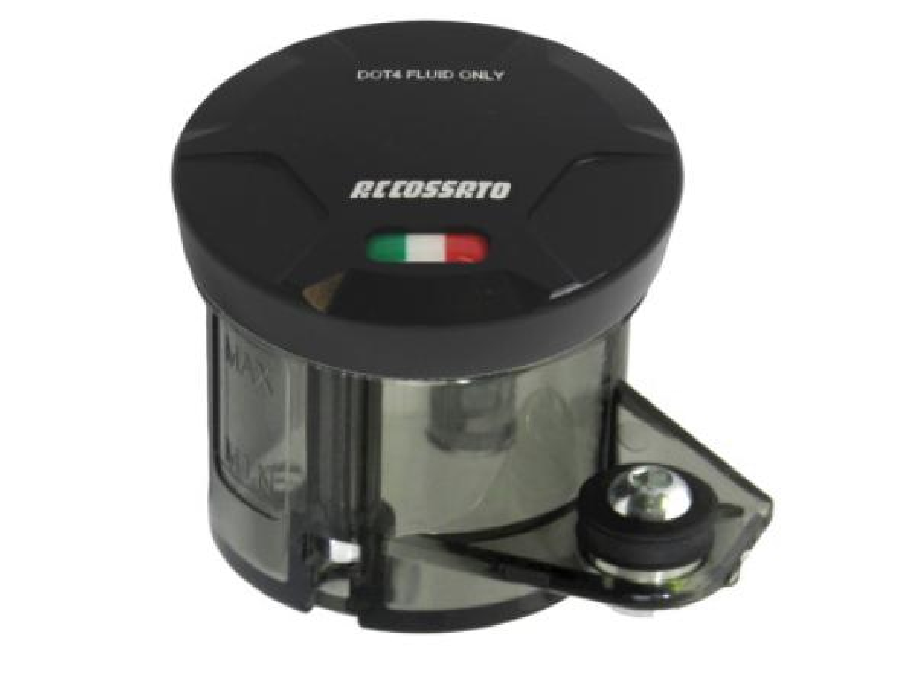 Accossato Bremsflüssigkeitsbehälter, 45ml, Kunststoff in Rauchgrau