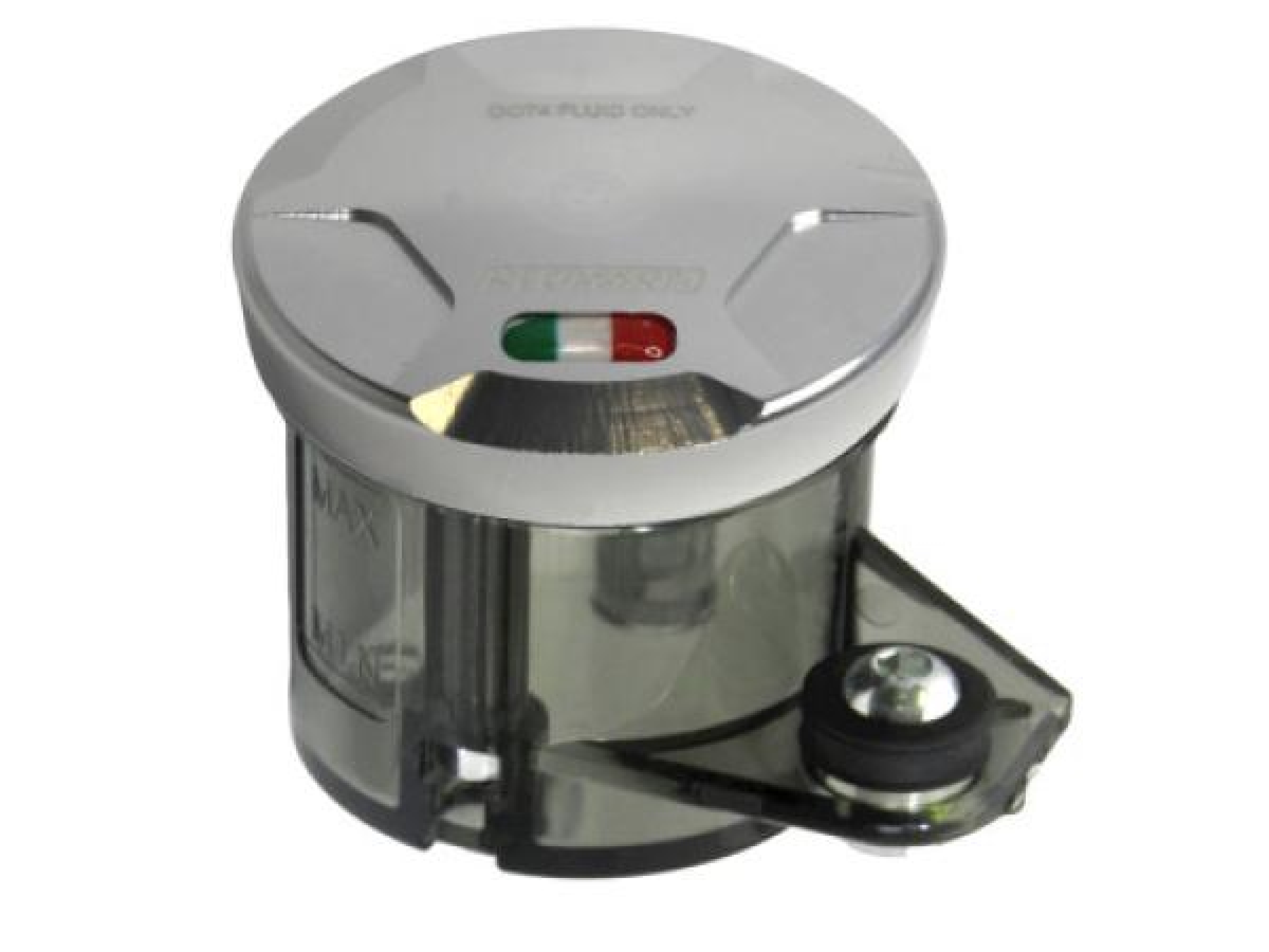 Accossato Bremsflüssigkeitsbehälter, 45ml, Kunststoff in Rauchgrau