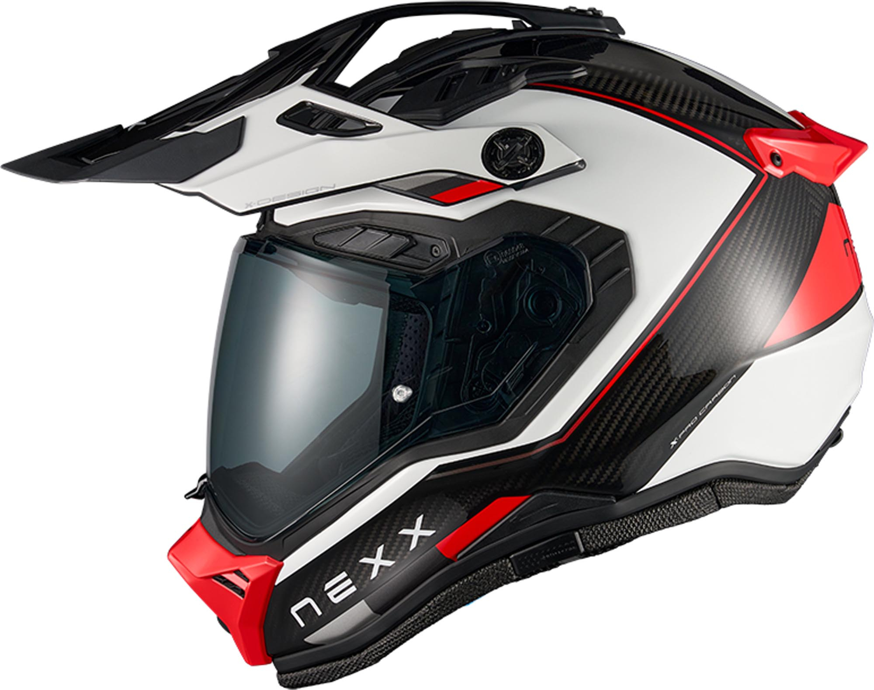Nexx X.Rally Raid Carbon - Red White