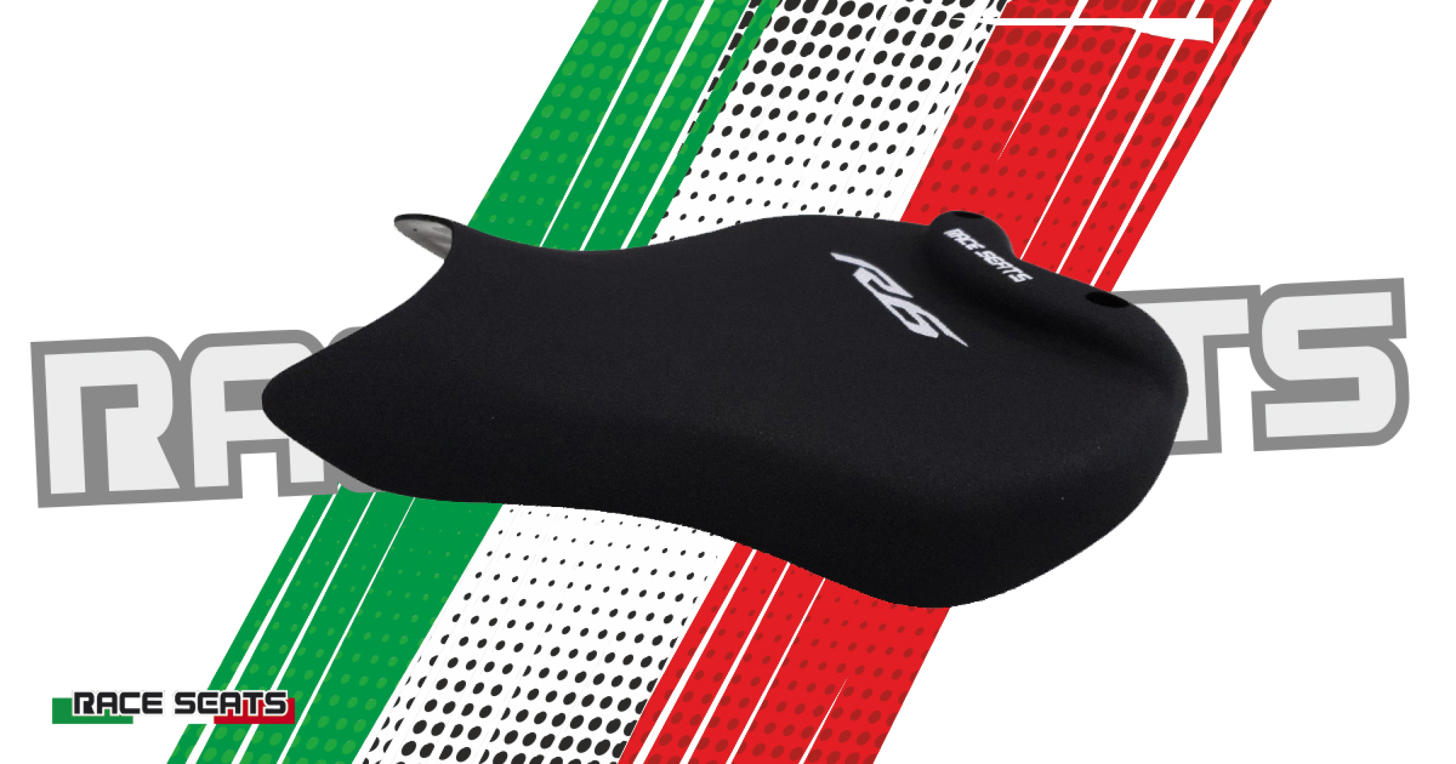 Raceseats Sitz für Yamaha R6 ab 2017, Competition Step Line auf Carbonbasis